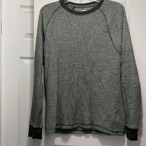 Old Navy green textured knit sweater